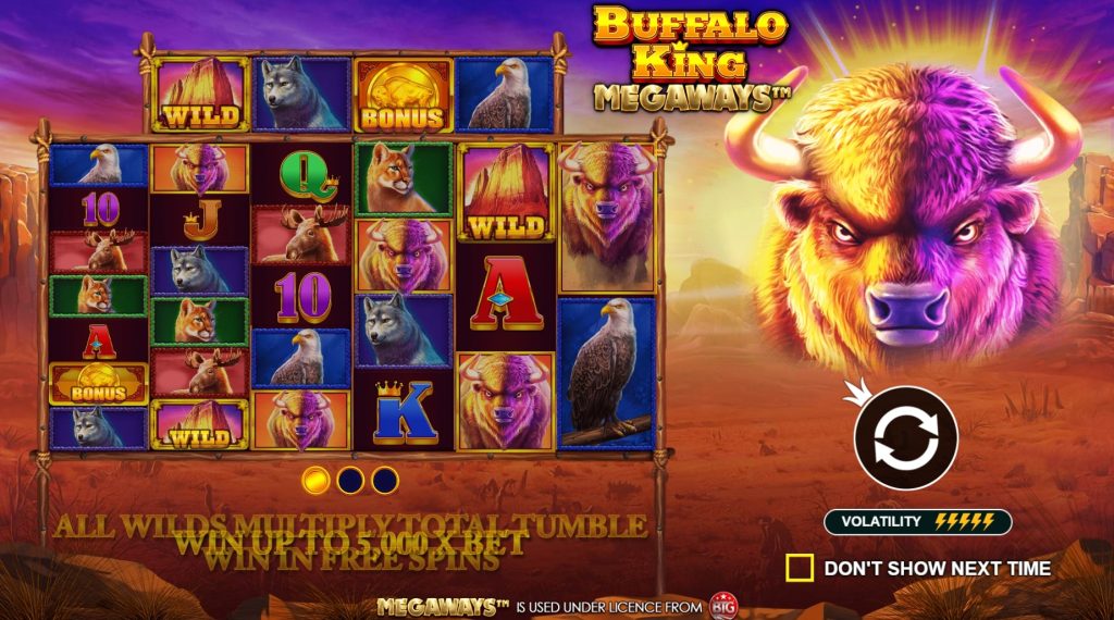 Buffalo King Megaways slot